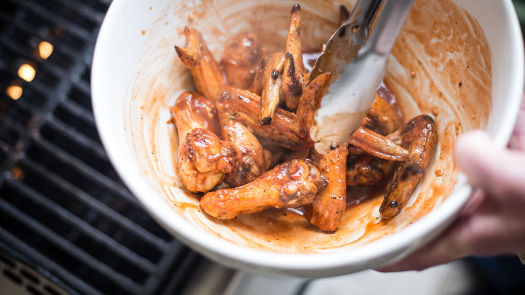 Spicy Grilled Chicken Wings