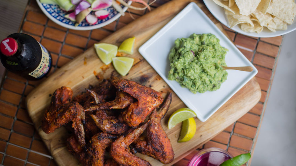 Spicy Grilled Chicken Wings