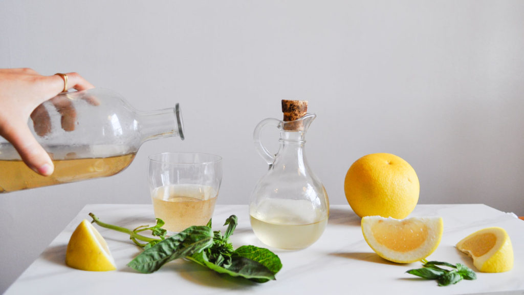 Grapefruit + Basil Soda