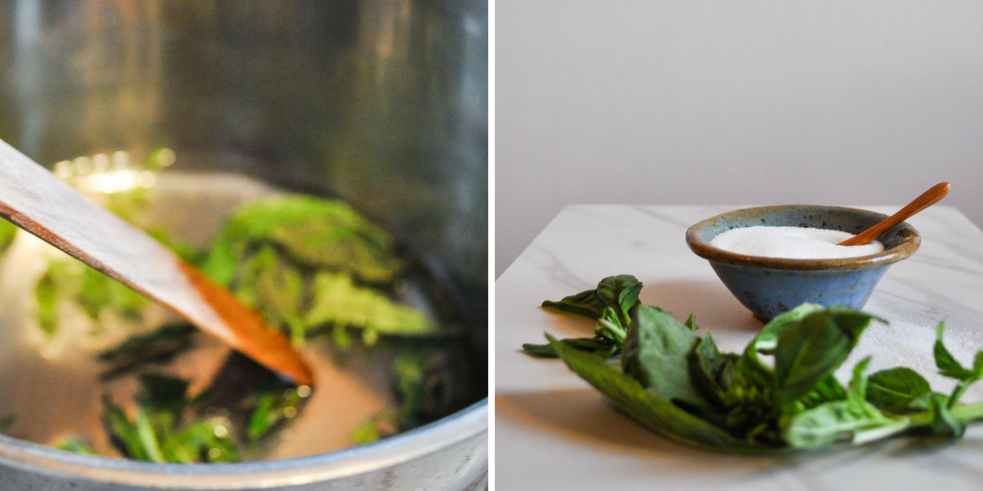 Grapefruit + Basil Soda