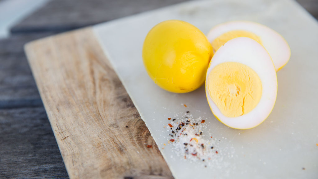 Turmeric + Beet Pickled Eggs